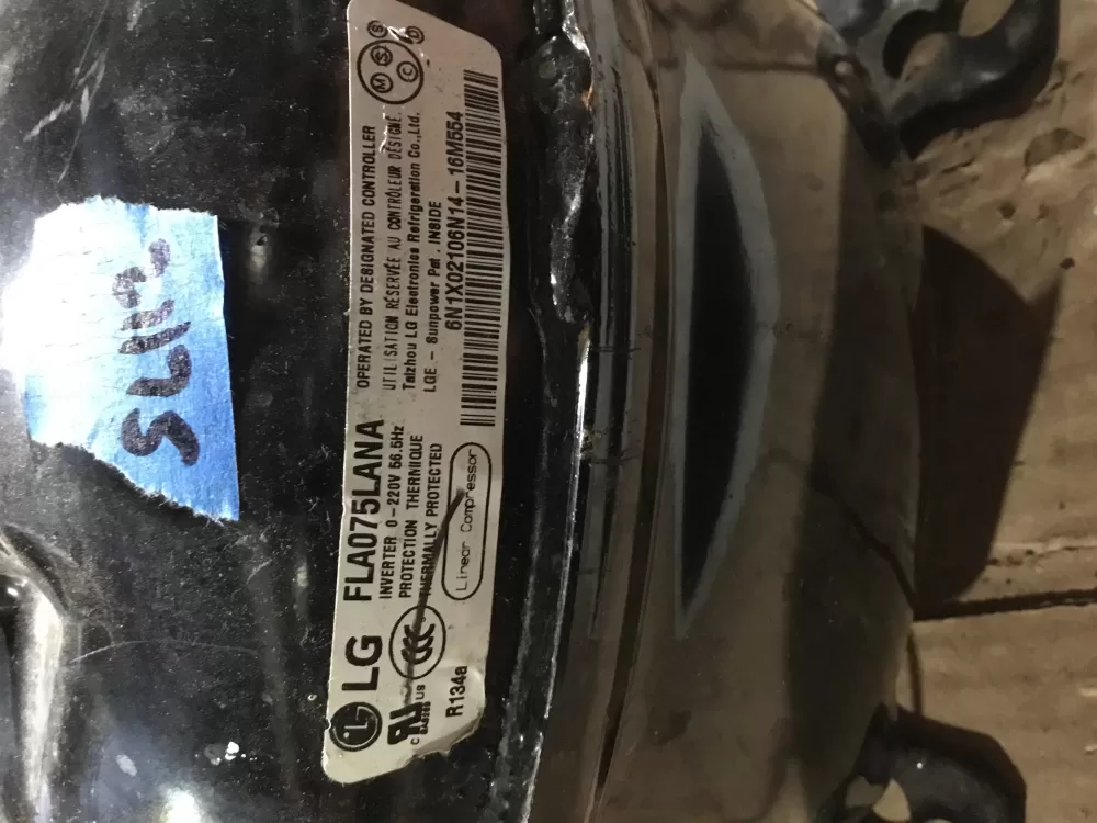 Kenmore FLA075LANA Refrigerator 220 Volt Compressor AZ97368 | Sl112