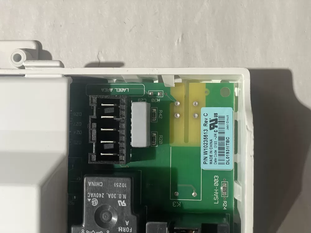 Whirlpool Maytag W10235613 Dryer Main Control Board AZ207711 | KM19