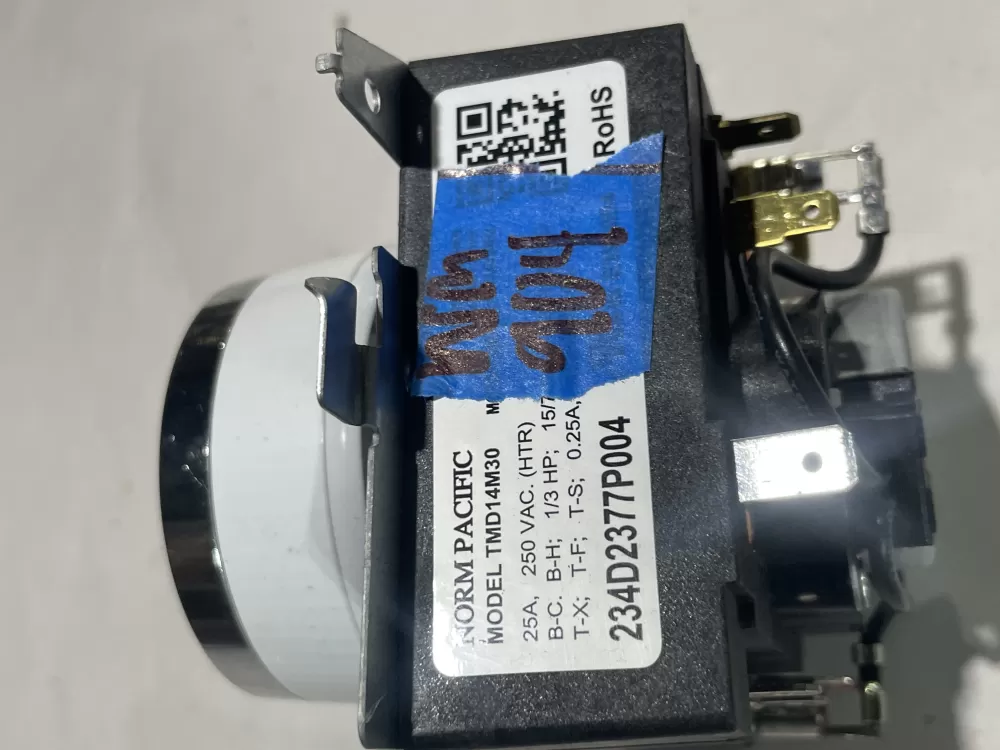 GE WE04X24550 234D2377P004 TMD14M30 Dryer Timer AZ152048 | Wm904