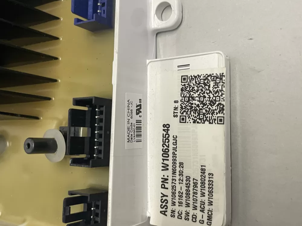 Whirlpool W10625548 W10812418 W11030475 Washer Control Board AZ221671 | Wmv968