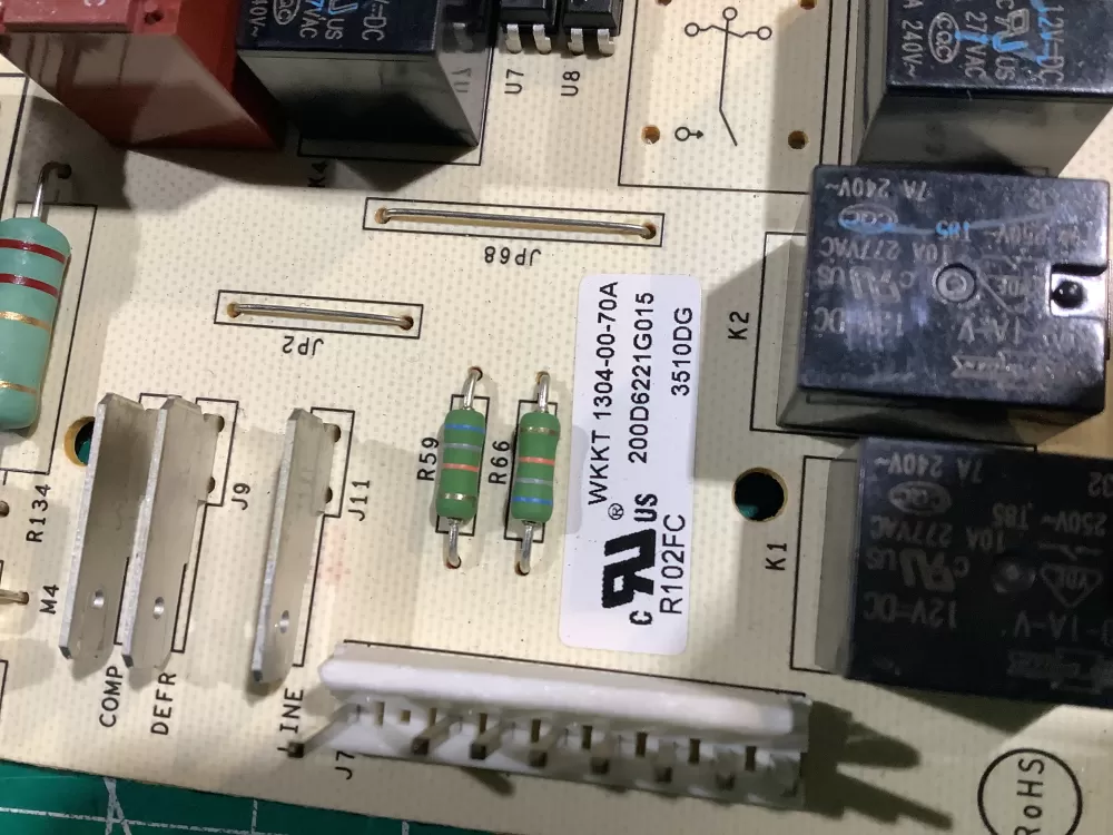 GE 200D6221G028 EBX1110P002 Refrigerator Control Board AZ146106 | NR2451