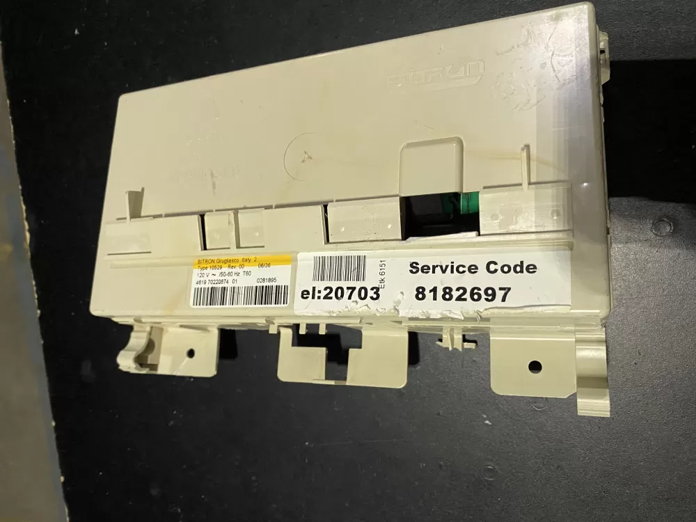 Whirlpool 4619 70220674 01 Washer Control Board CCU