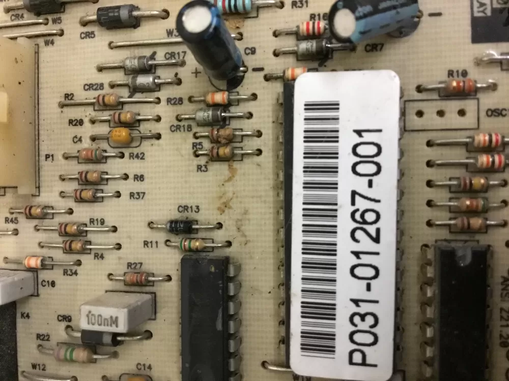 York Coleman Luxaire 031 01267 001a Furnace Control Board AZ34447 | NR1704