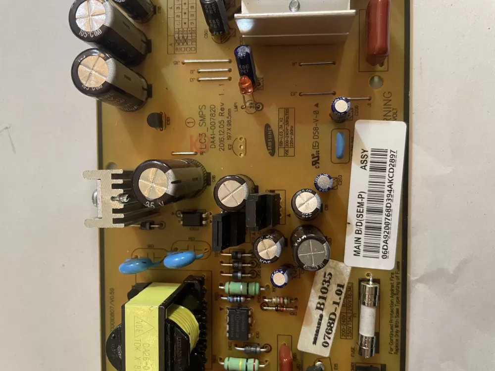 Samsung DA92 00768D Refrigerator Control Board Inverter AZ151677 | KM1972