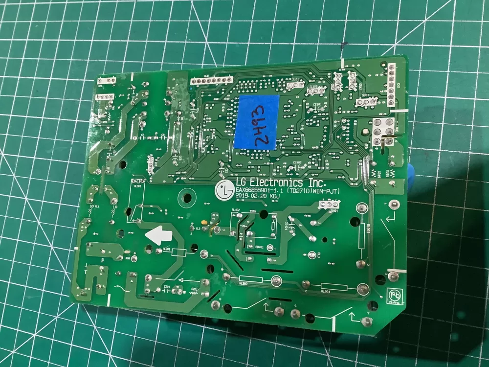 LG EBR85130515 Dryer Control Board AZ149603 | NR2493