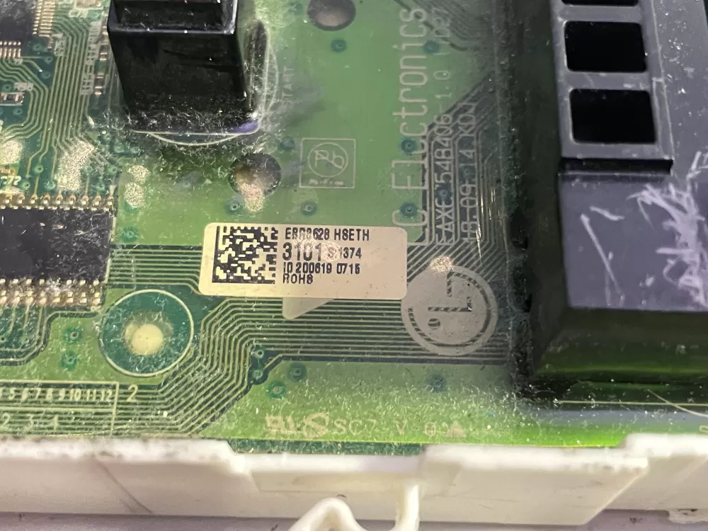 LG EBR86283101 Washer Control Board Display AZ197192 | Wmv892