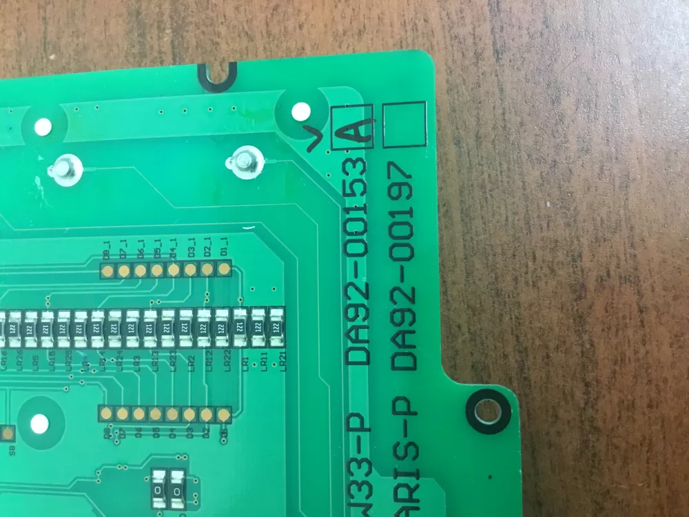 Samsung DA92 00153A Refrigerator Control Board AZ32825 | NR161