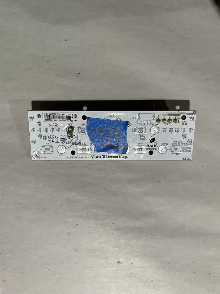 Whirlpool W10677122 Electronic Control Board AZ196567 | KM272