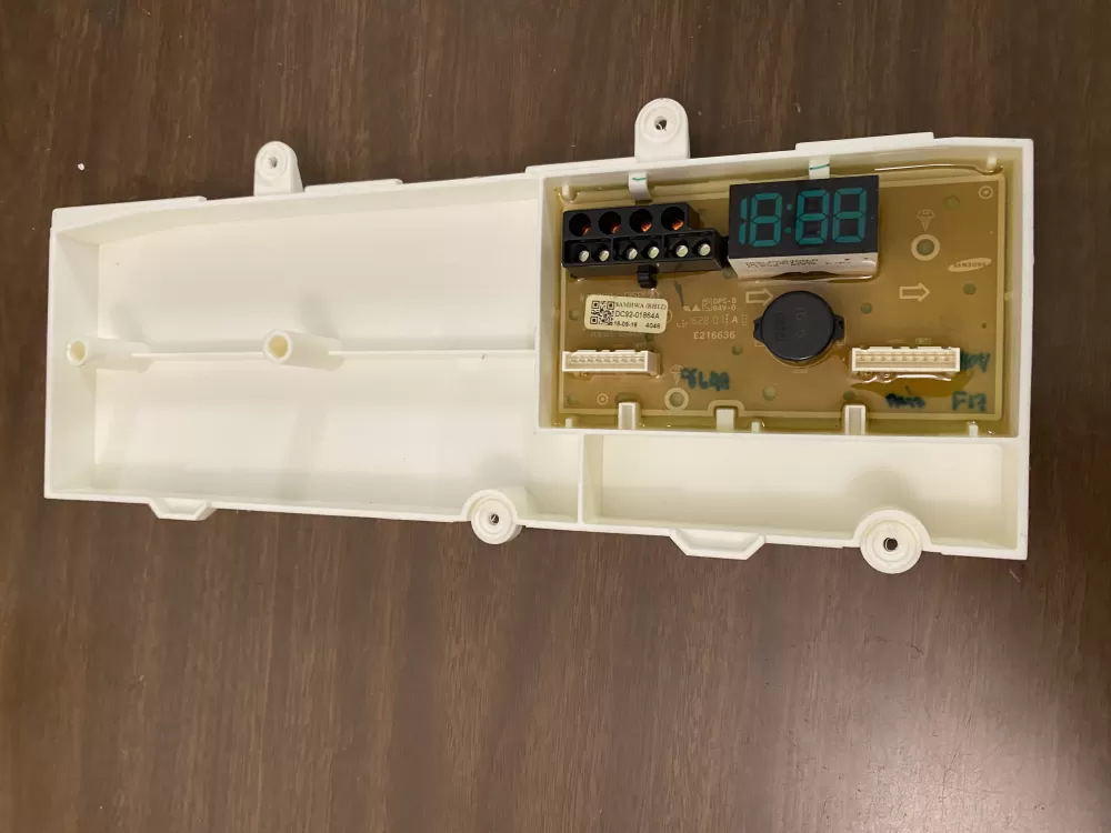 Samsung DC92-01864A Washer Control Board Display