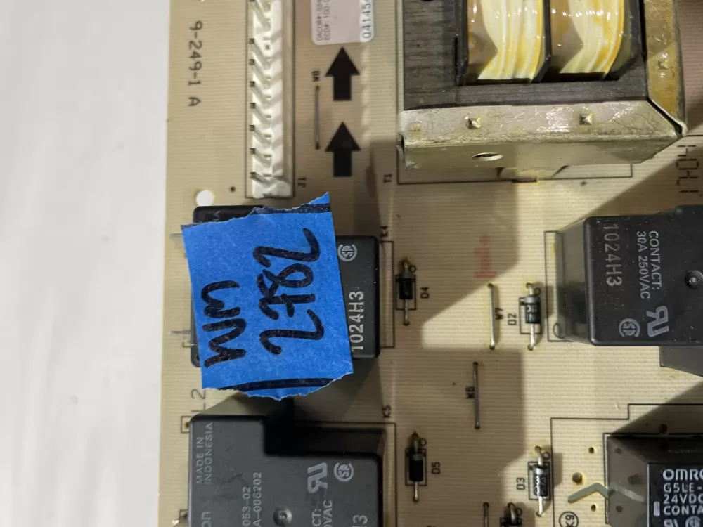 Genuine Dacor Built-In Oven Relay Board # 62439 100-00626-03 AZ199906 | Wm2782