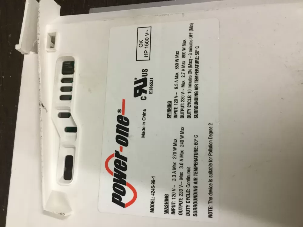 Frigidaire Kenmore Washer Control Board Main 4246-99-1 AZ33572 | NRV368