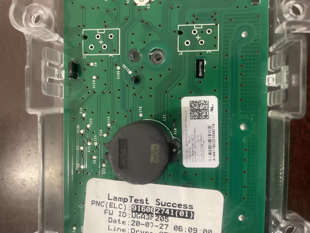 Frigidaire A11733812 Dryer Control Board Luxcare Model AZ56525 | KM2025