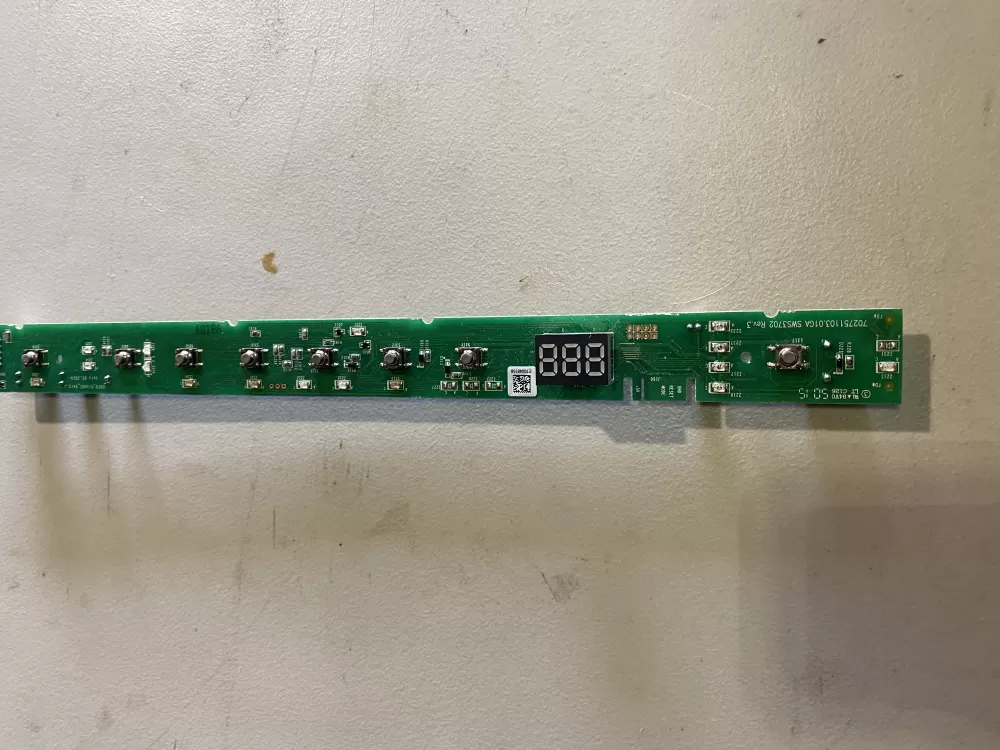 GE 265D1468G401 Dishwasher Control Board Display