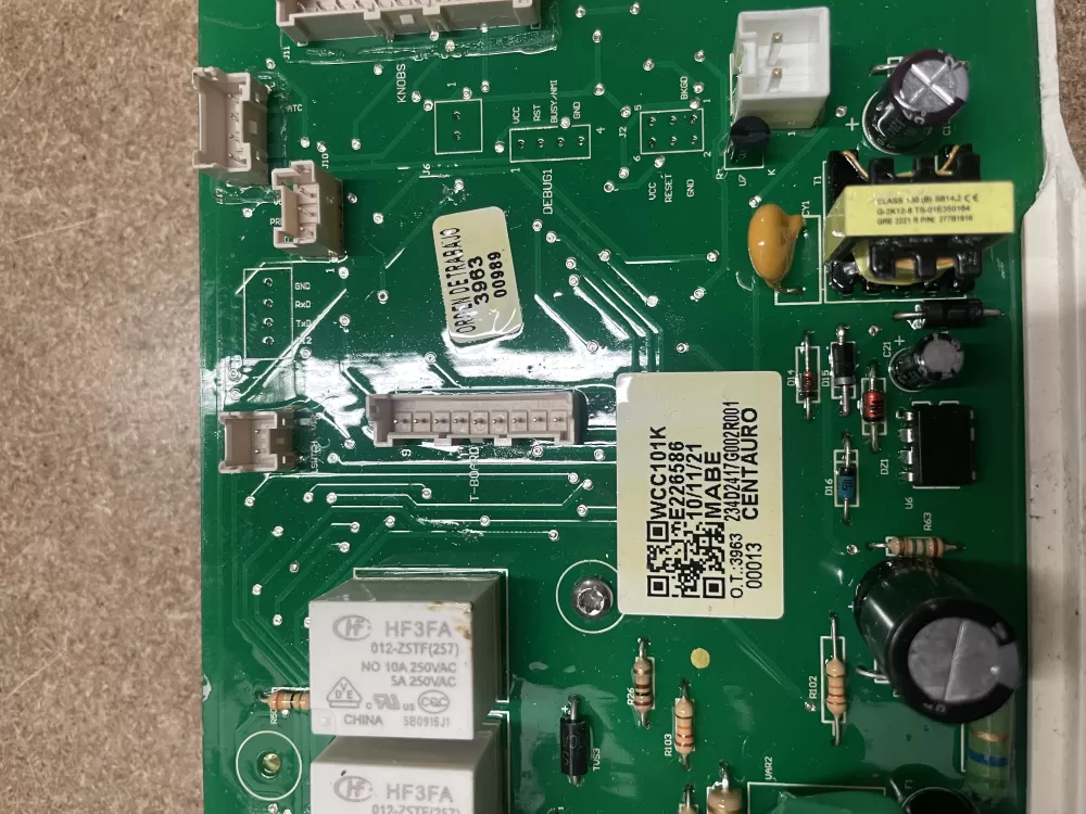 GE 234D2417G002 WH04X25737 Washer Control Board AZ1822 | KM1564