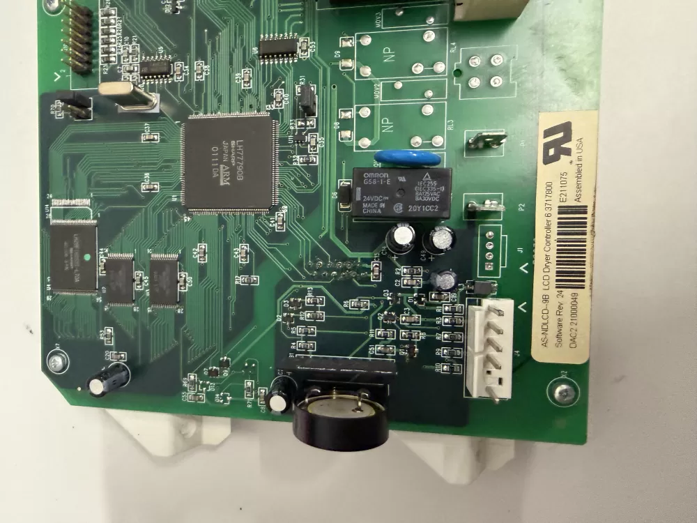 Whirlpool 6 3717800 Dryer Control Board AZ227603 | KM448