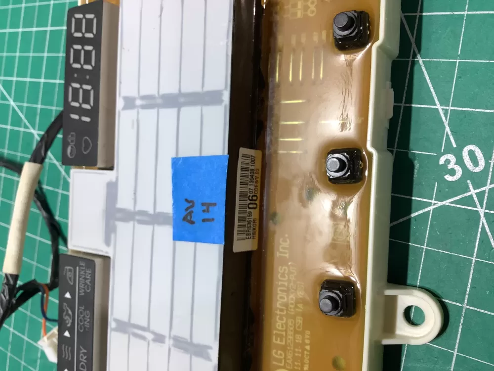 LG EBR63615906 Dryer Control Board AZ186881 | AV14