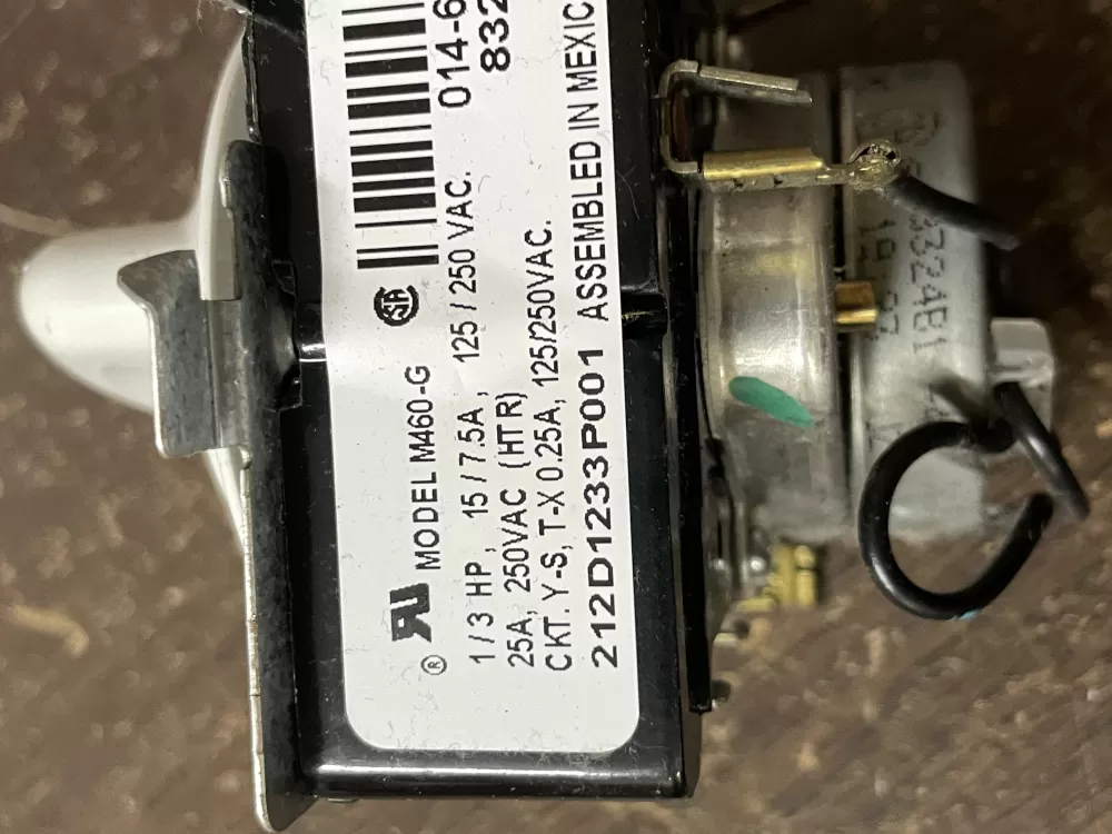 GE 212D1233P001 WE4M353 Dryer Timer AZ60267 | Wm1978