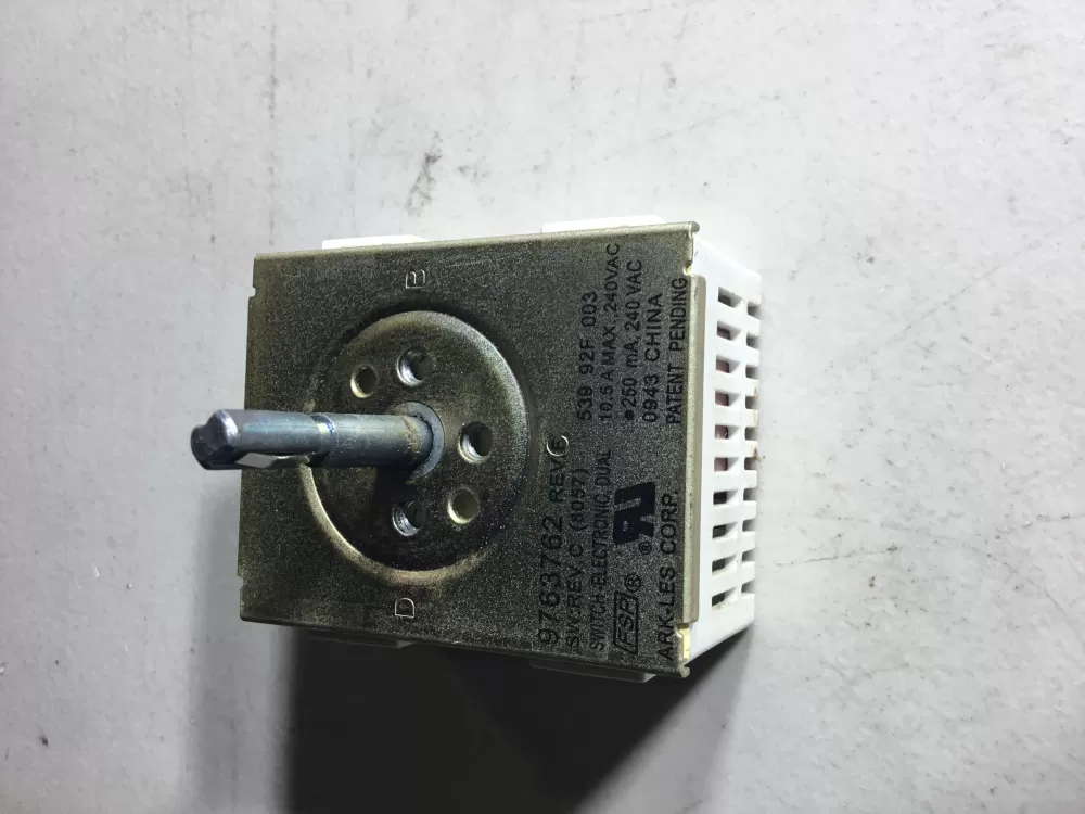 KitchenAid  General Electric AP6014172 9763762 WP9763762 PS11747407 Range Control Board Surface Switch