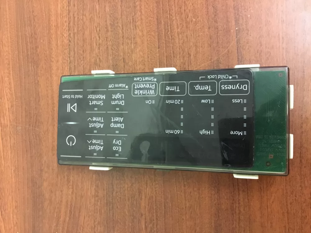Samsung DC97-21502H DC9721502H Dryer Control Board Display