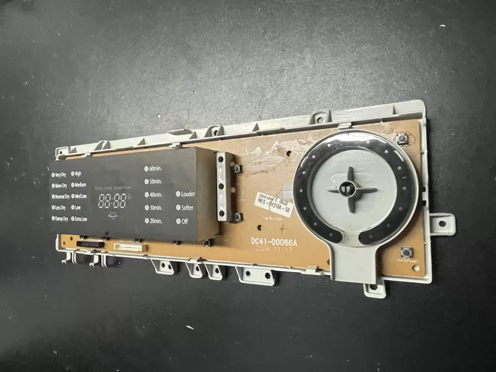 Samsung DC41-00066A Washer Control Board