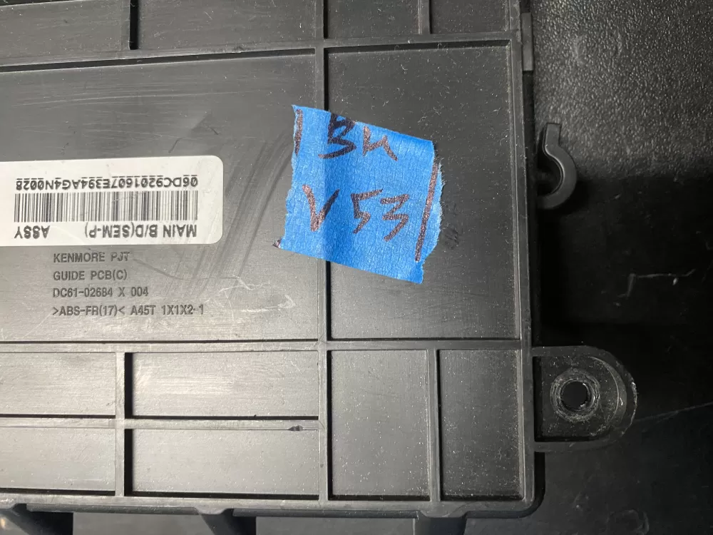 Samsung DC92 01607E Dryer Control Board AZ19045 | BKV53