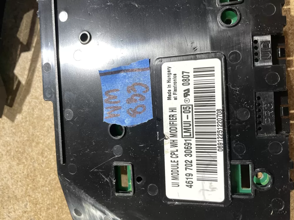 Whirlpool Washer 4619 702 30691 4619 702 30701 Control Board AZ67442 | Wm833