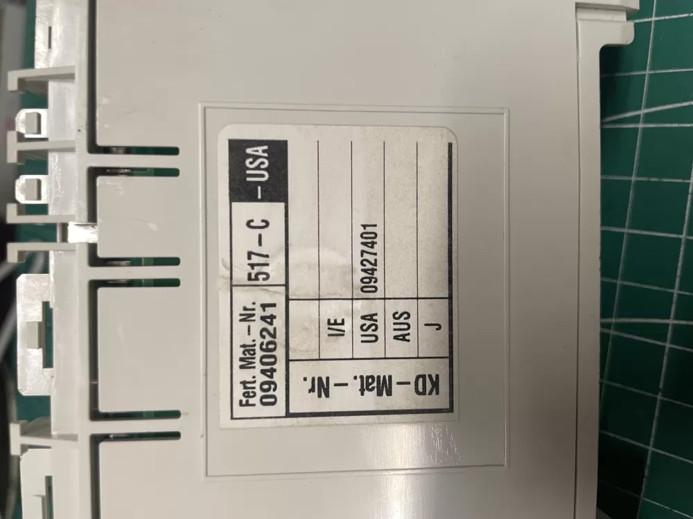 Miele 09406241 Dishwasher Control Board AZ209321 | Wmv925