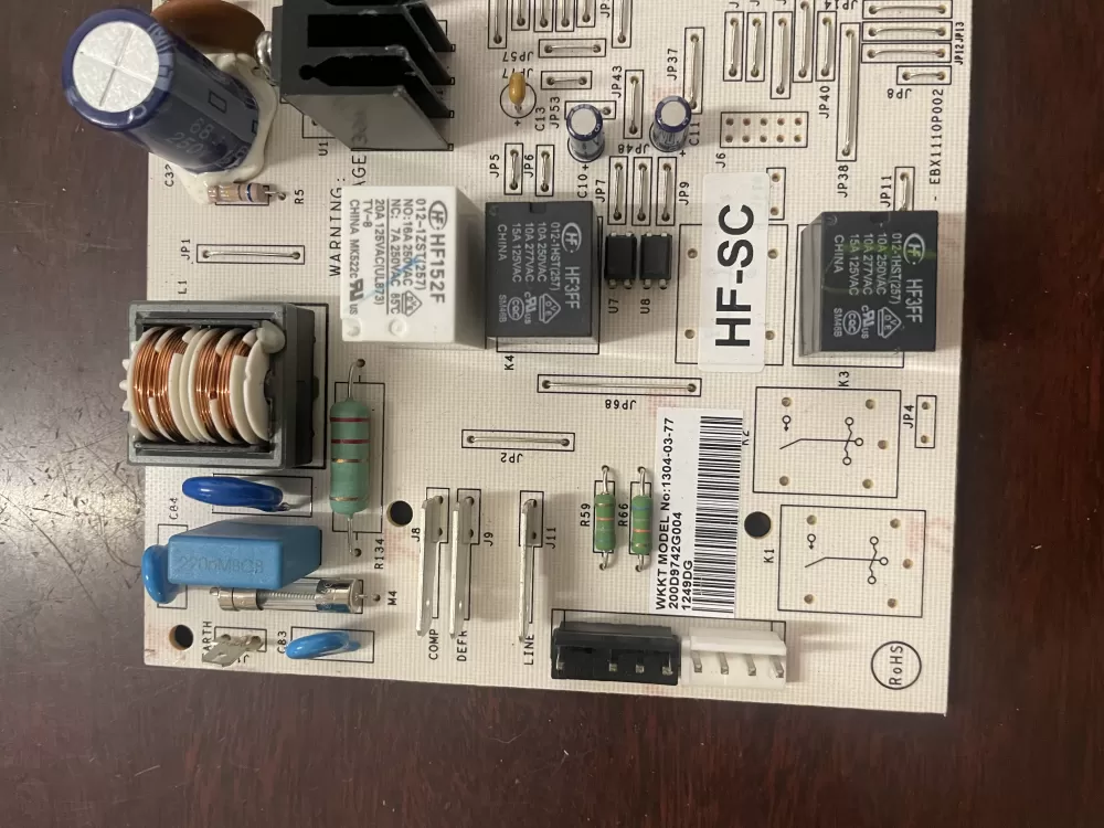 GE 200D49742G004 WR55X10996 Refrigerator Control Board  AZ37042 | KM91