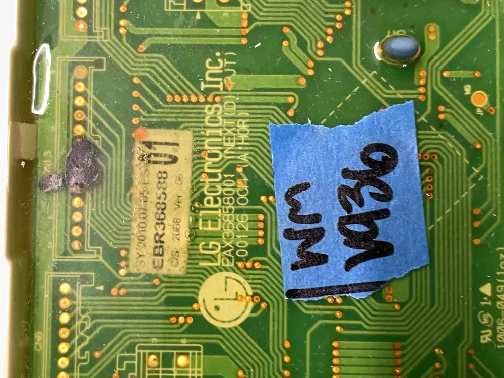 LG EBR36858801 EAX36858001 Dryer Control Board AZ212197 | Wmv936