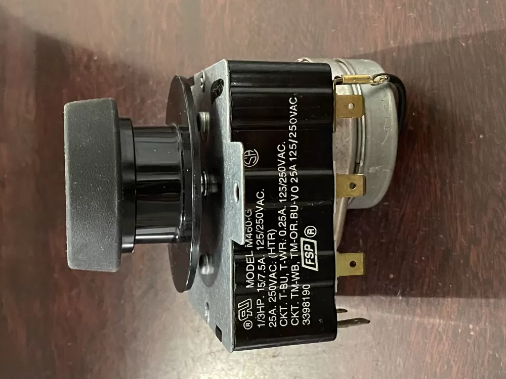 Whirlpool  Kenmore  Sears 3398190A Dryer Timer