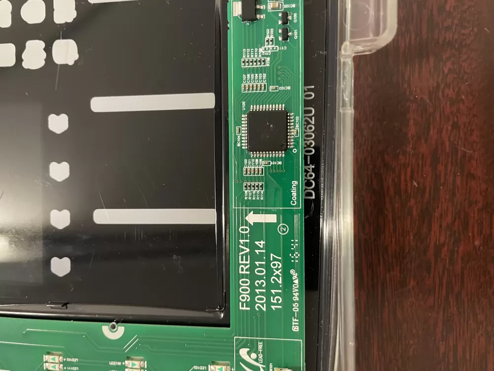 Samsung DC92-01607J DC94-06643A Dryer UI Control Board AZ42339 | KM1739