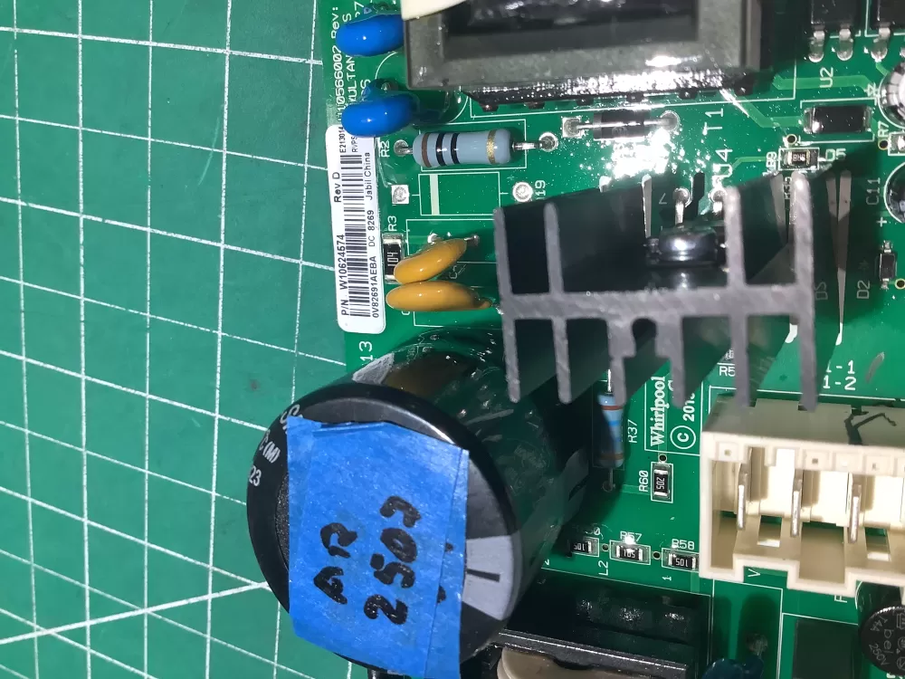 Whirlpool KitchenAid W10624574 Refrigerator Control Board AZ185319 | AR2507