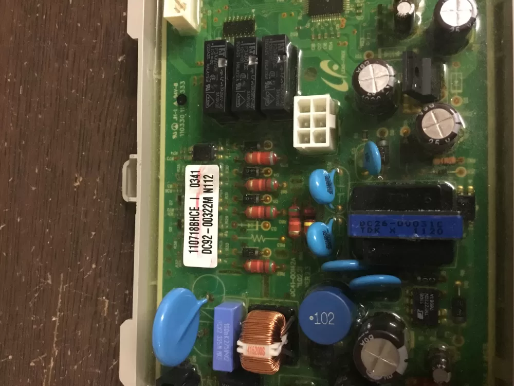 Samsung DC92 00669J Dryer Control Board AZ19126 | NR62