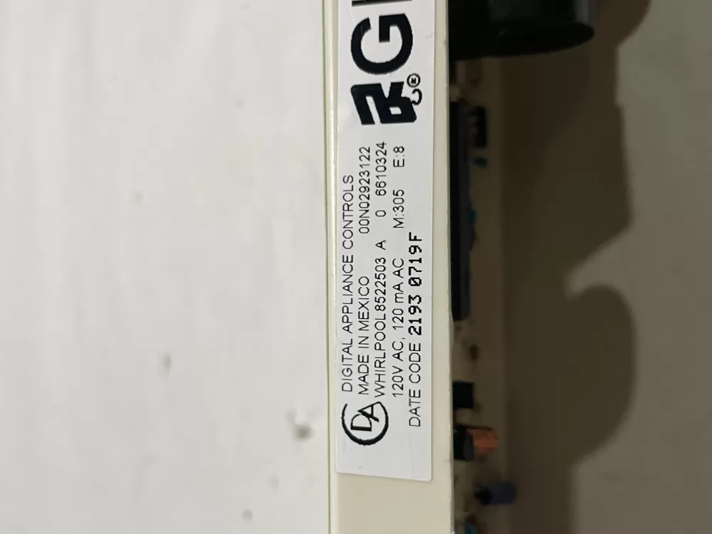 Whirlpool 8522503 6610324 00N02923122 Range Control Board AZ177175 | Wm376