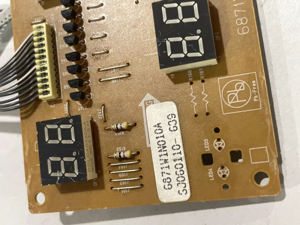 LG 6871W1N009A Range Oven Control Board AZ175734 | Wm463