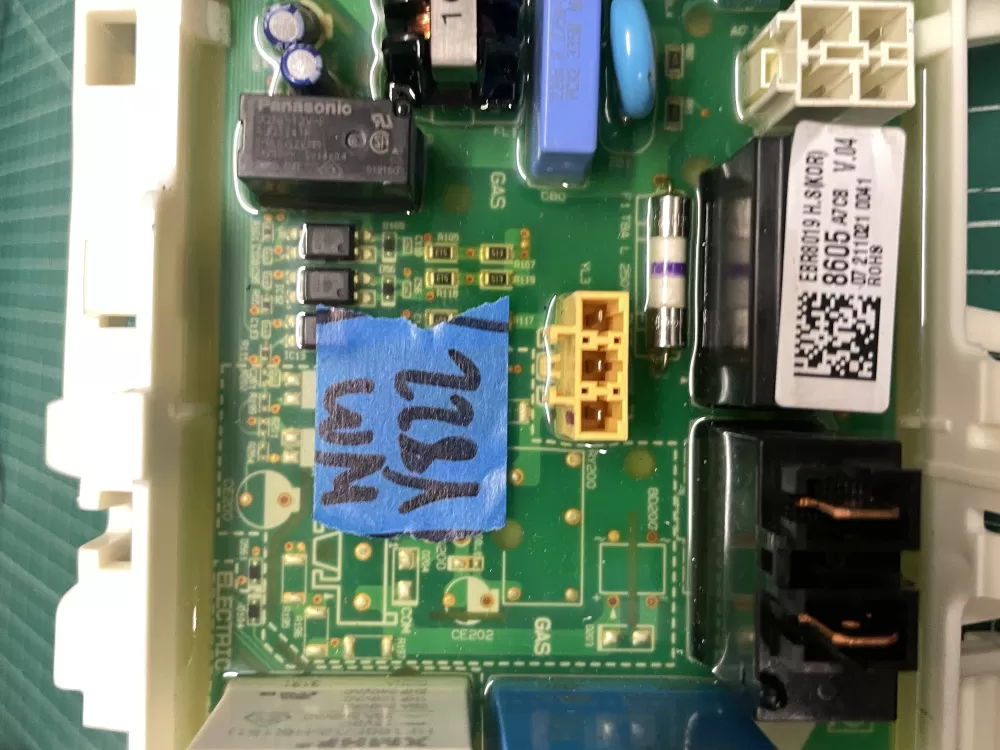 LG Dryer Control Board EBR76542934 AZ202654 | Wmv822