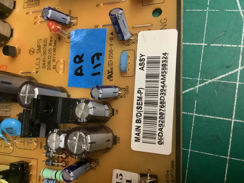 Samsung Da92 00768d Refrigerator Control Board Inverter AZ197777 | AR117