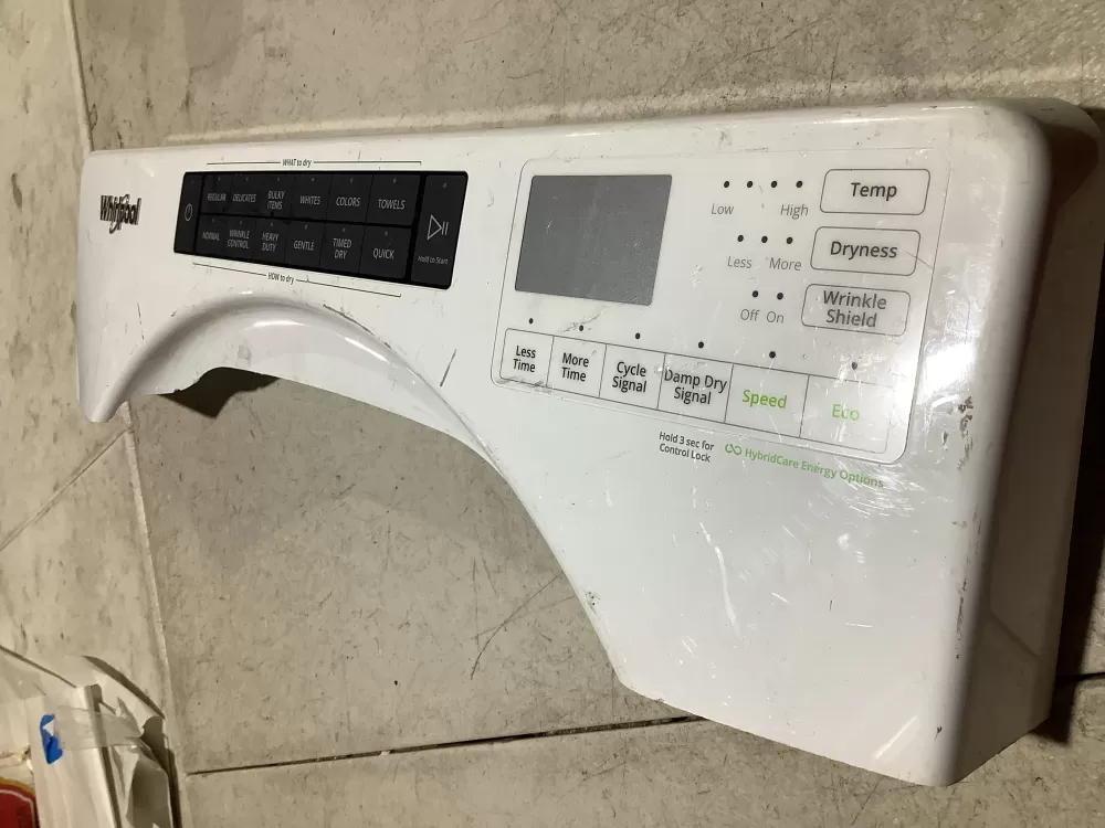 Whirlpool Dryer W11557382 Control Panel Assembly AZ114132 | V674