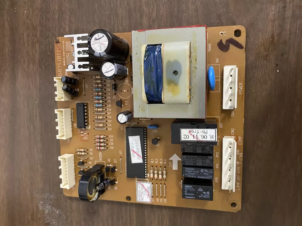 LG  Kenmore AP4457386 6871JB1215A 6871JB1215D 6871JB1215F 6871JB1215J PS3530001 Refrigerator Control Board