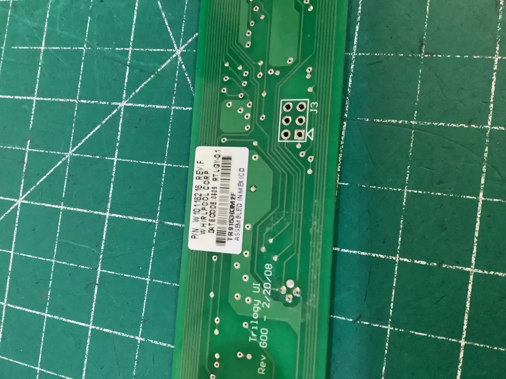 KitchenAid Jenn Air W10116216 Refrigerator Control Board AZ210209 | NR2761