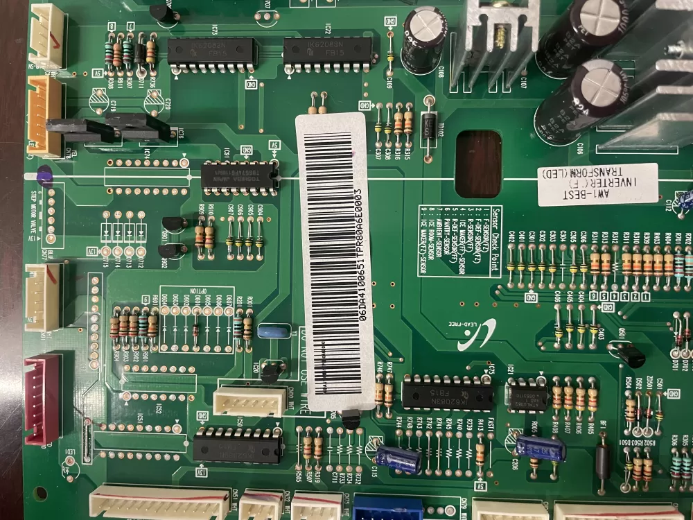 Samsung DA41 00651T DA4100651T Refrigerator Control Board AZ52242 | KM1901