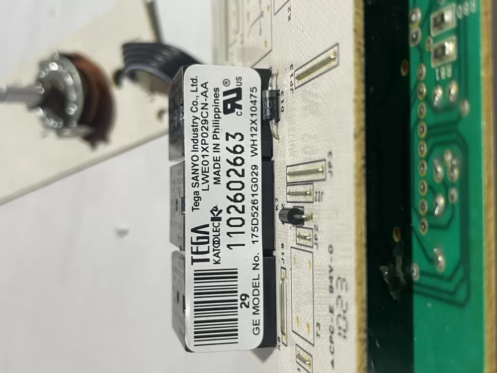 GE 175D5261G029 EBX1129P004 WH12X10475 Washer Control Board AZ145108 | Wm1007