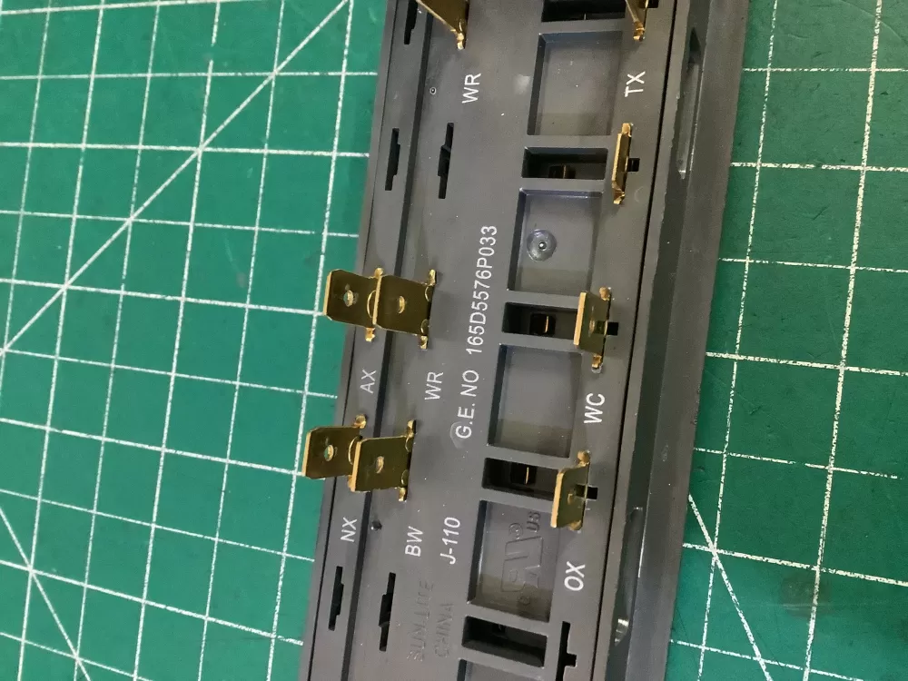 GE Hotpoint 165D5576P033 Dishwasher Button Control Panel AZ187759 | NR1960