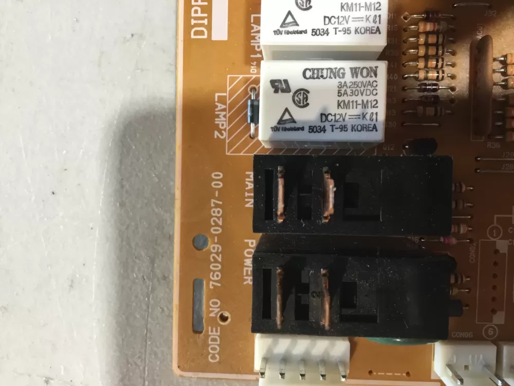 GE WB27X1045 WB27X996 76029-0287-00 Microwave Control Board AZ49105 | NR1794