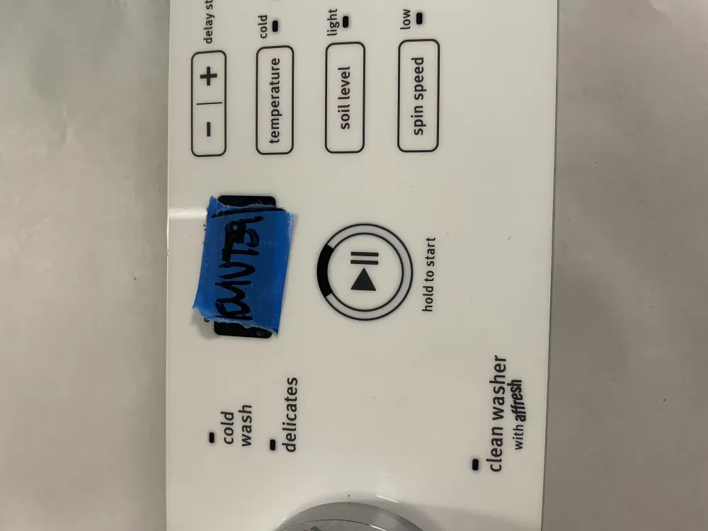 Whirlpool Maytag W10491031 AP6022250 Washer UI Control Panel AZ145278 | KMV739