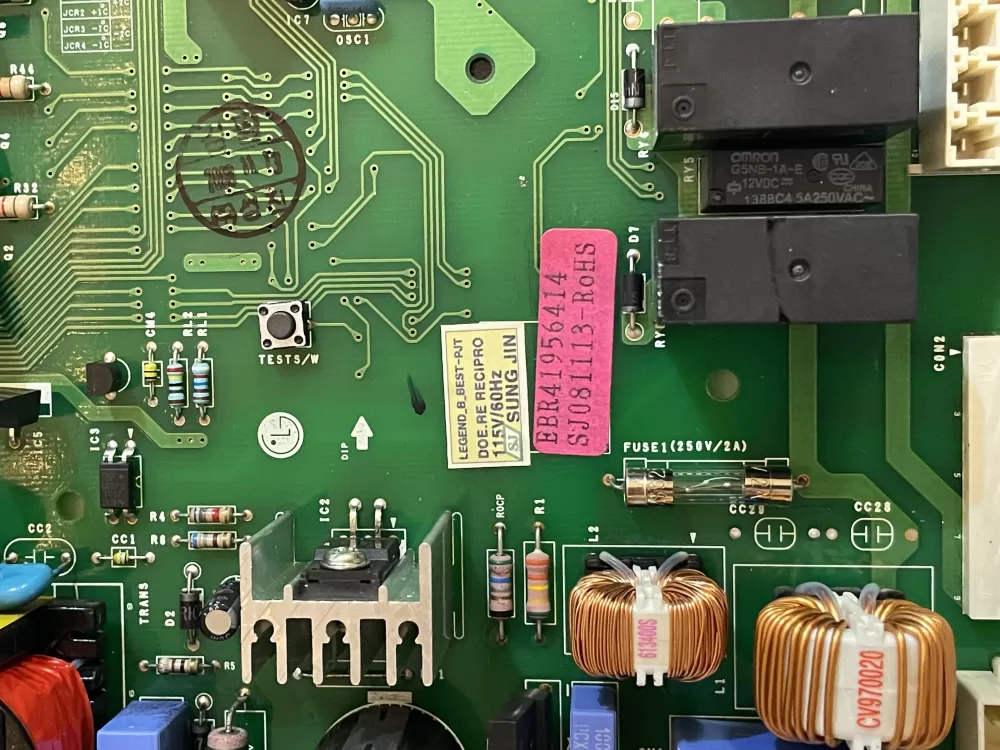 LG Kenmore ABY72909021 ABY72909023 Refrigerator Control Board AZ145401 | KM863