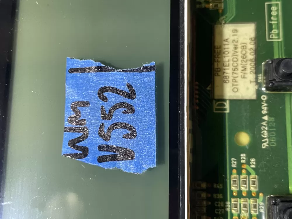 6871EL1011A GENUINE OEM LG Main Control Board AZ142754 | Wmv552