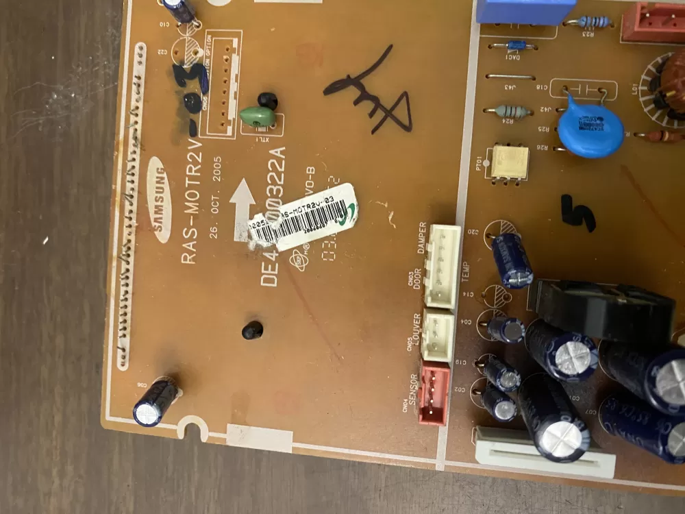 Samsung Maytag DE41 00322A Microwave Control Board AZ96687 | BK456