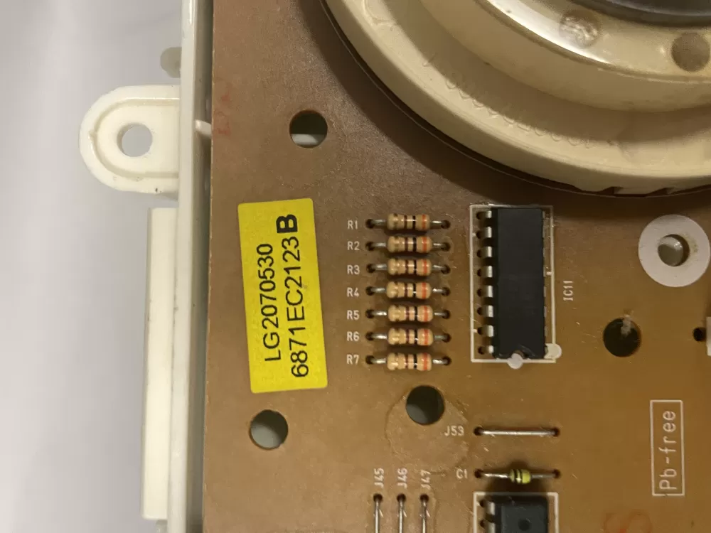 LG 6871EL1004C 6871EC2123B Dryer Control Board AZ226218 | Wmv348