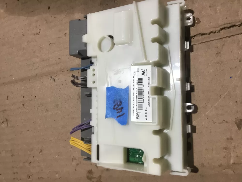Whirlpool 10708956 W10708956 Dishwasher Control Board AZ95460 | Sl148